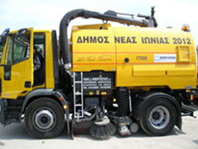 Σάρωθρο απέκτησε ο Δήμος Ν. Ιωνίας